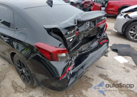 2025 Honda Civic Sport из США, поврежденный, VIN 2HGFE2F58SH509781